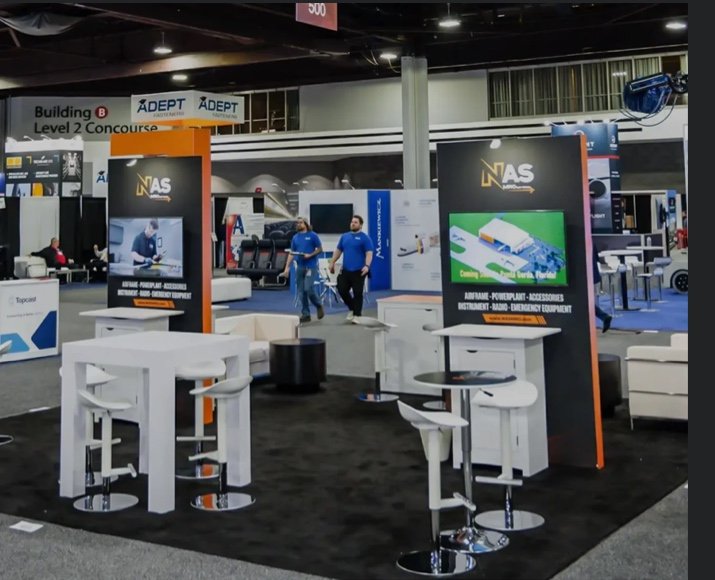 Commercial property showcase and trade exhibition pavilion